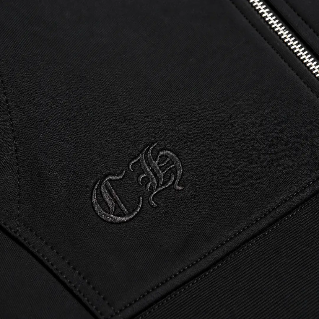 Chrome Hearts Multi Color Cross Cemetery zip hoodie 3/3
