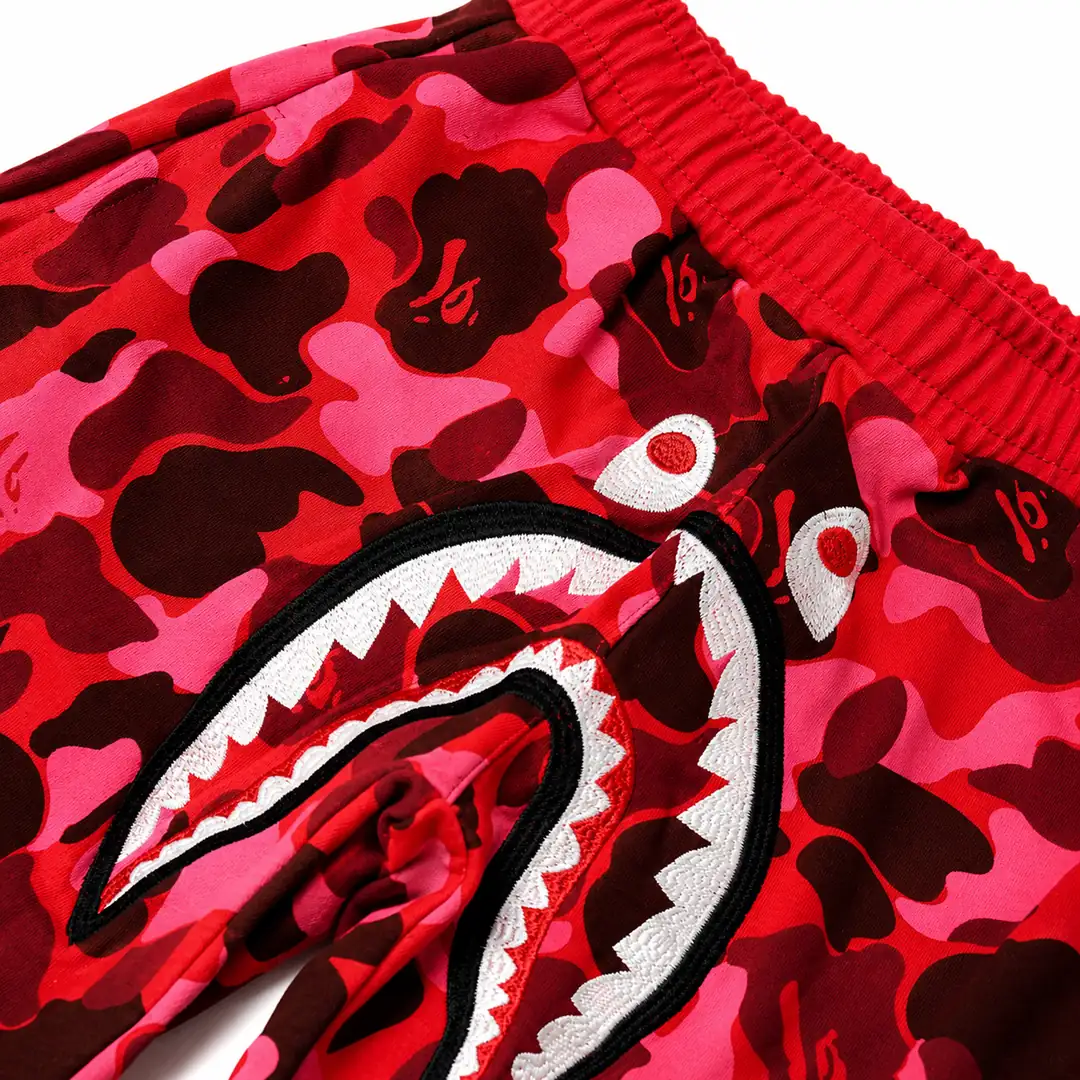 Bape Shark camo shorts elastic waist 3/3