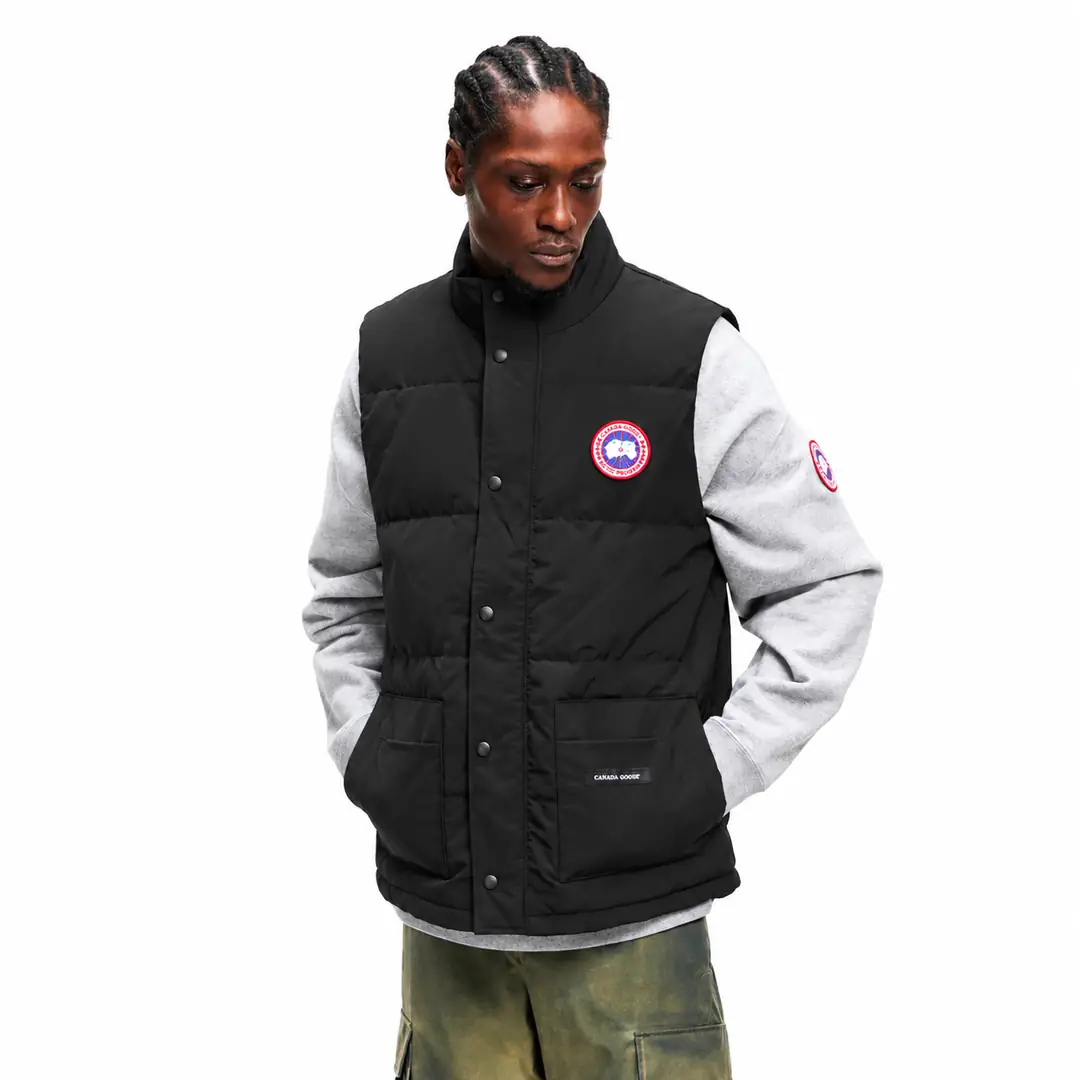 Canada Goose Lodge puffer vest black 3/3