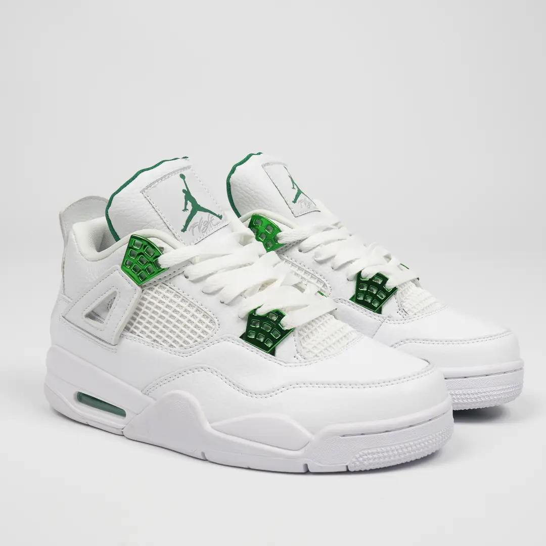 Jordan 4 Retro sneakers Metallic Green 3/6