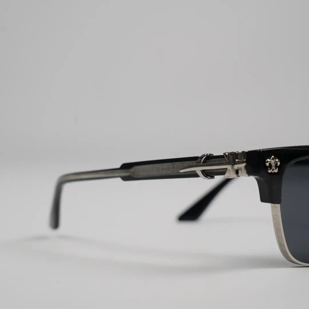 Chrome Hearts clear square sunglasses 3/3