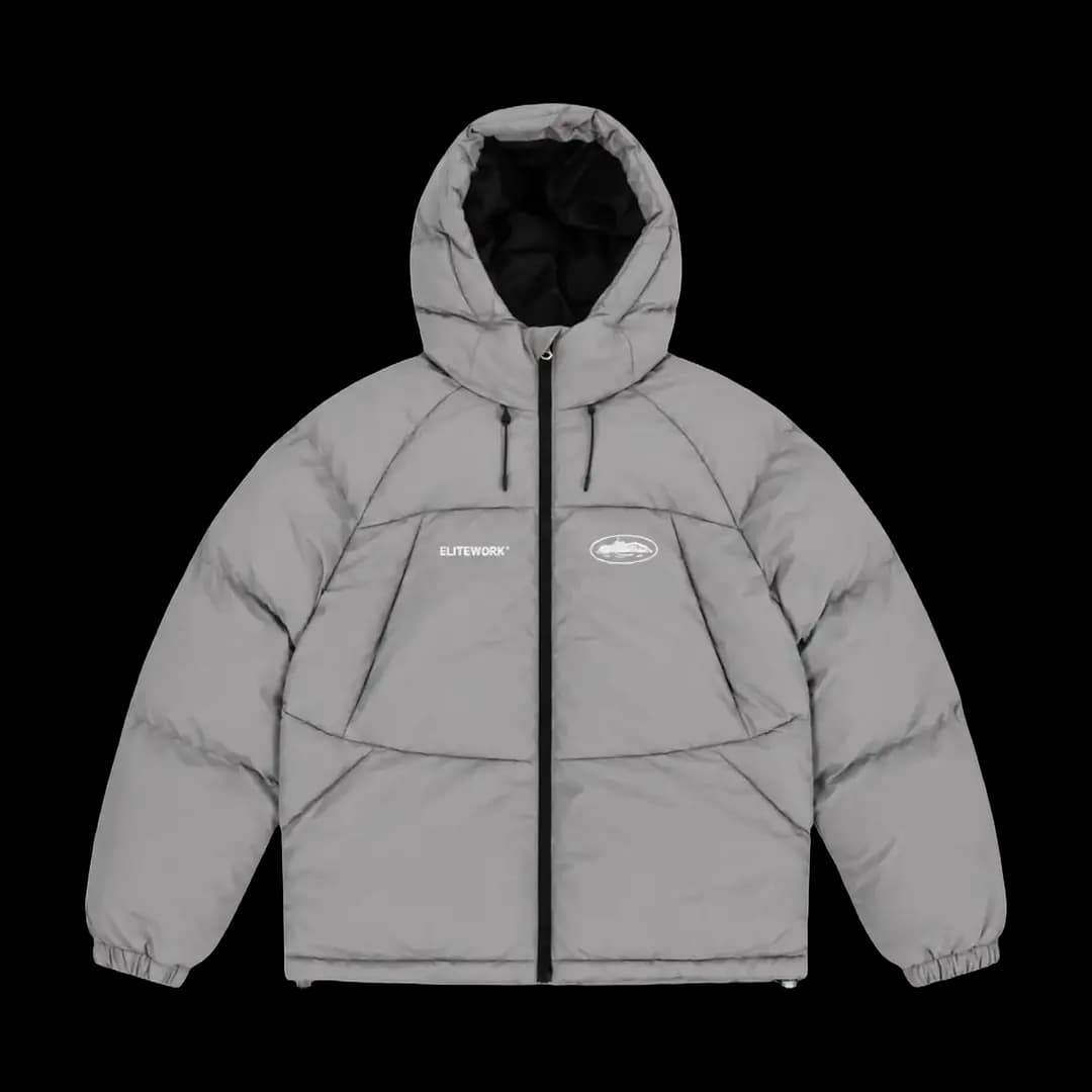 Corteiz Elitework jacket grey 1/3