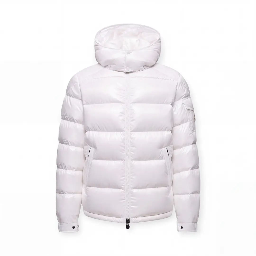 Moncler Maya puffer white 1/3