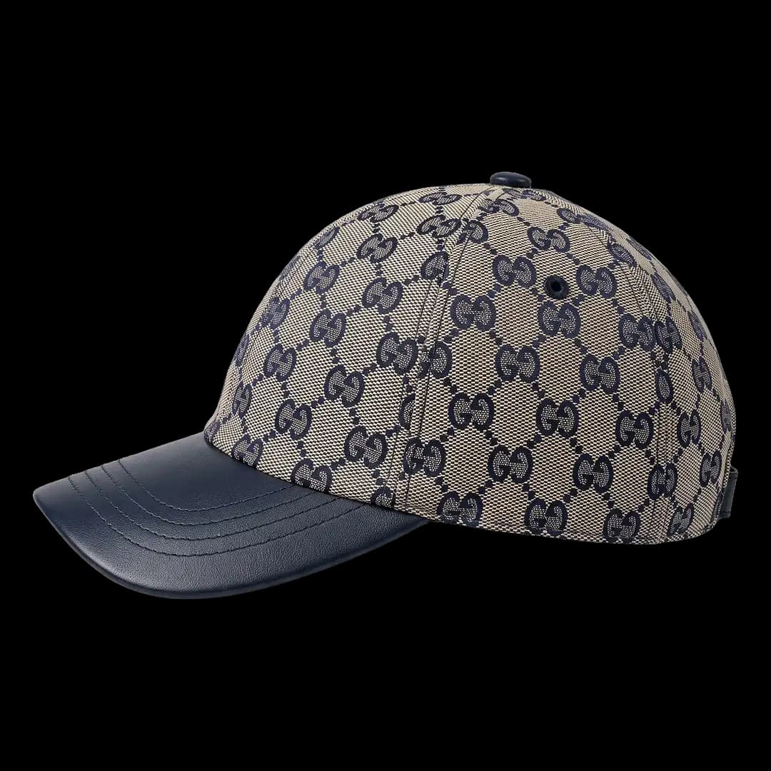 Gucci leather cap 3/3