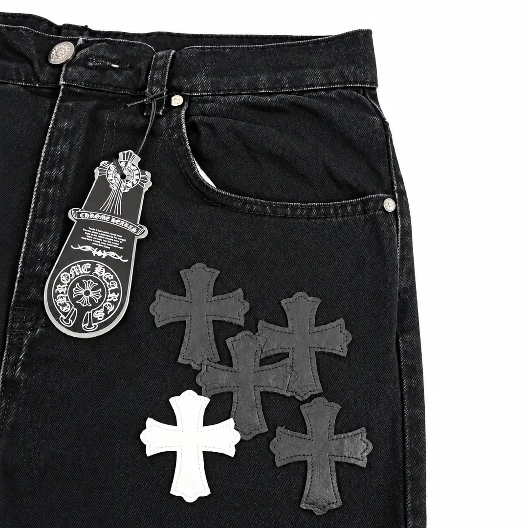 Chrome Hearts trousers black 2/3
