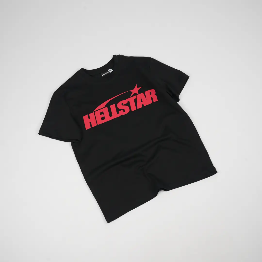 Hellstar Classic logo tee black pink 2/3