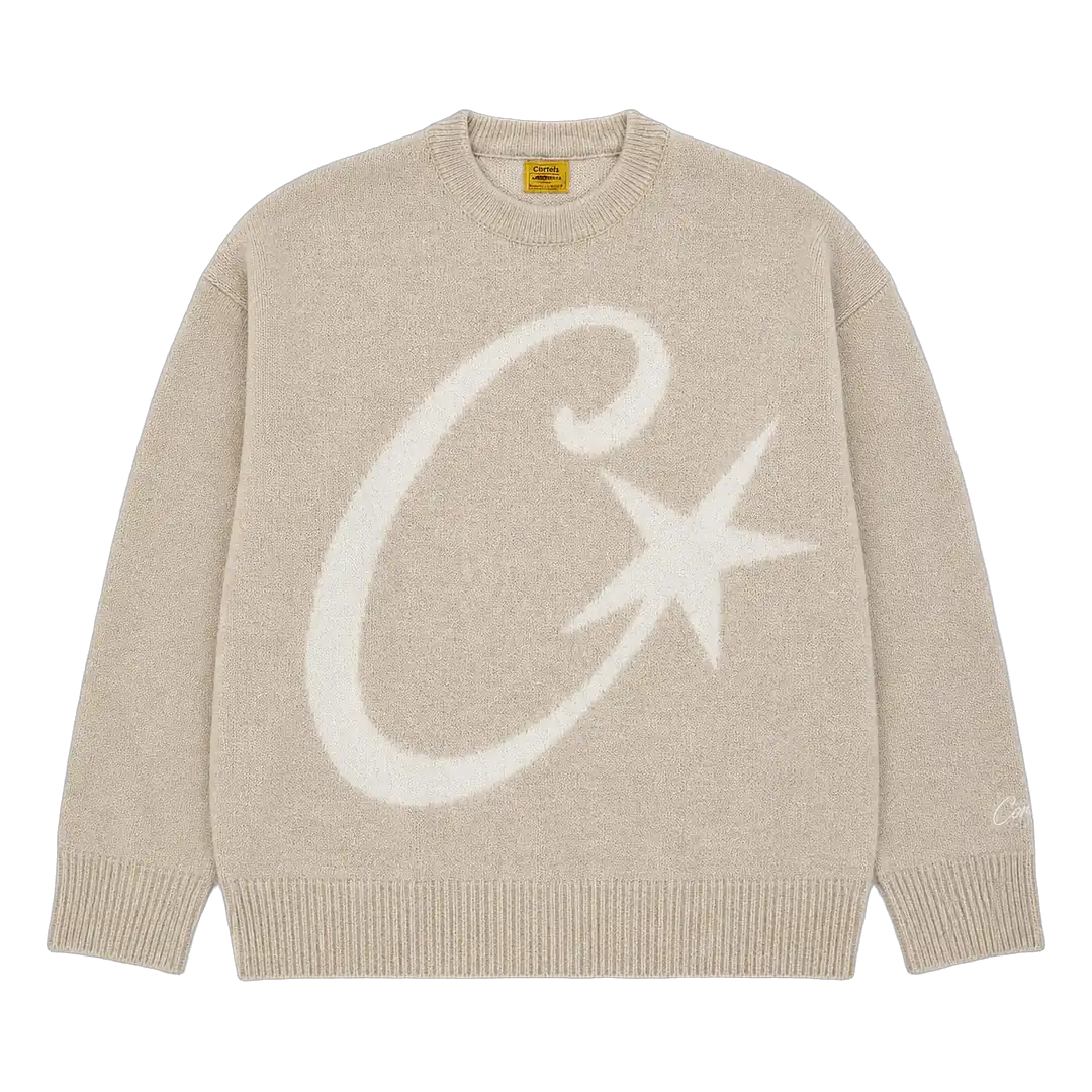 Corteiz C Star oversize sweater
