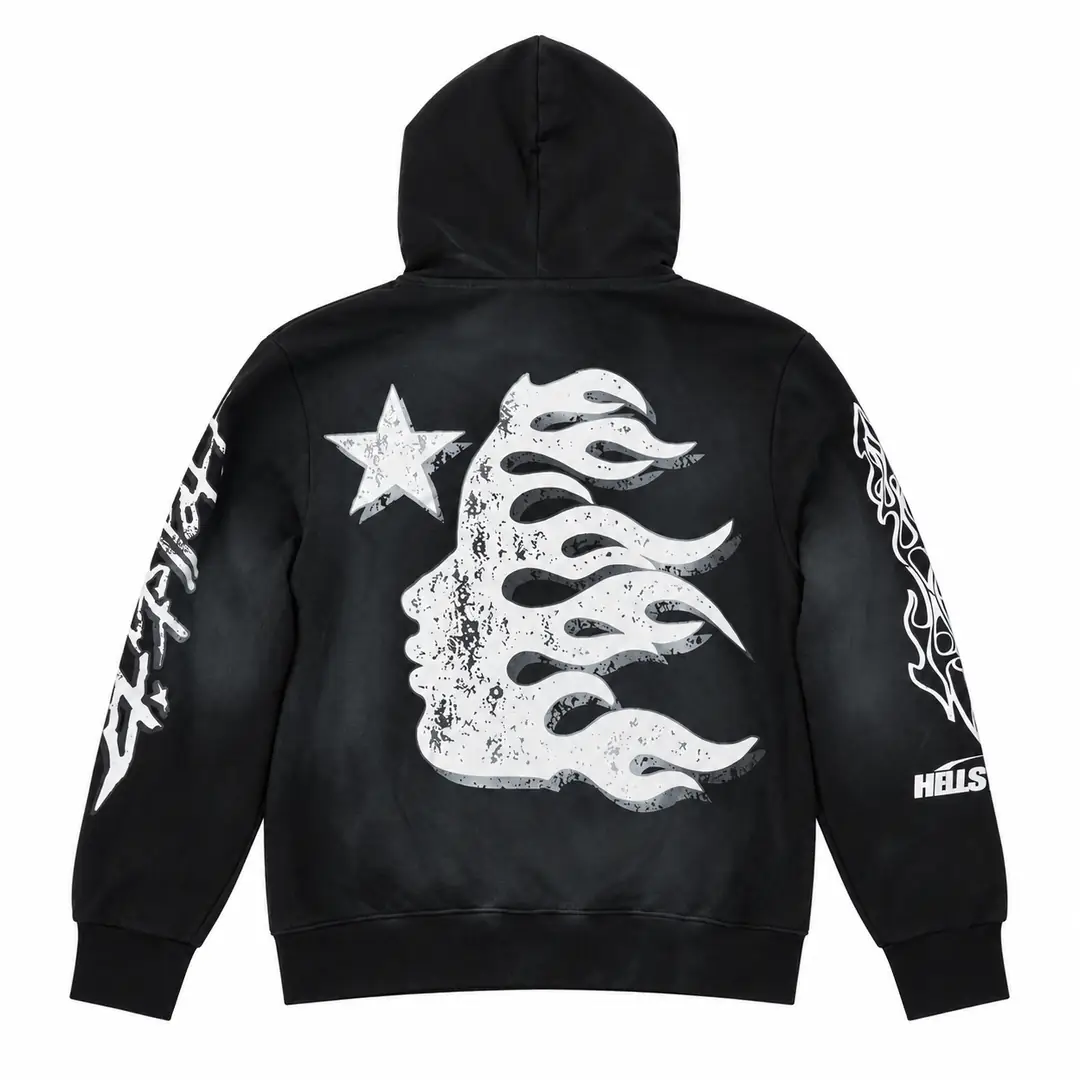 Hellstar Records hoodie black 2/2