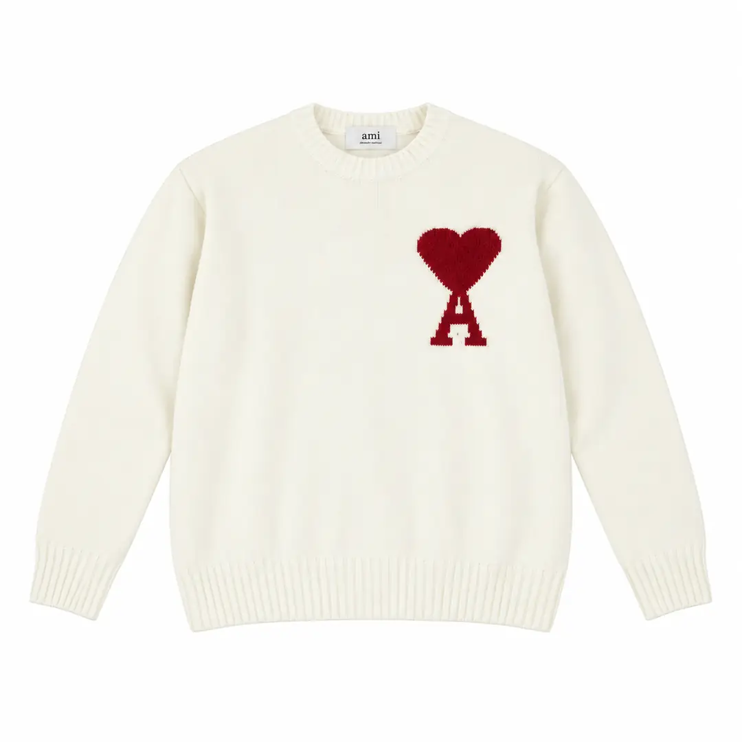 AMI Paris sweater white