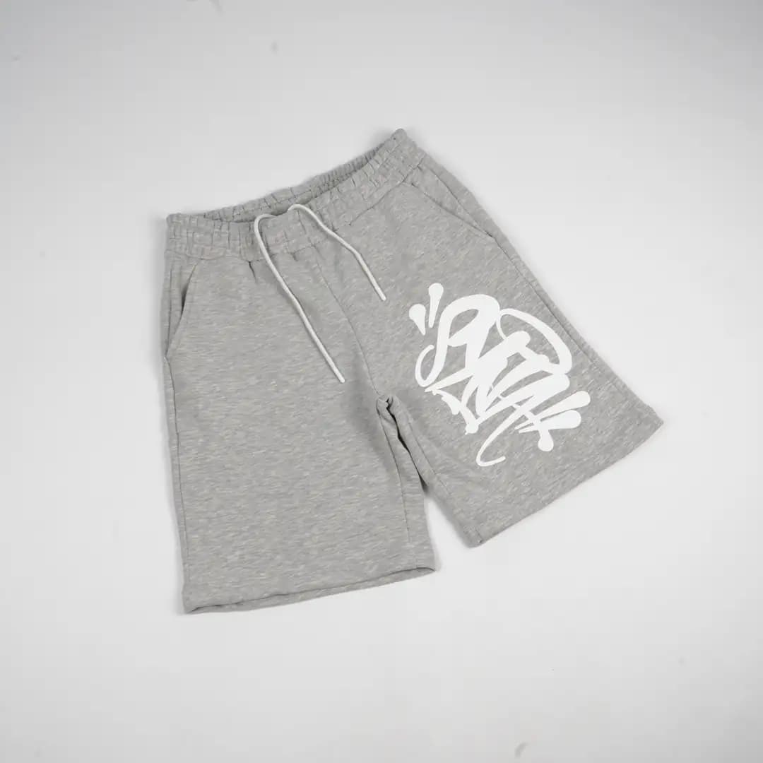 Syna World logo sweat shorts grey 2/3