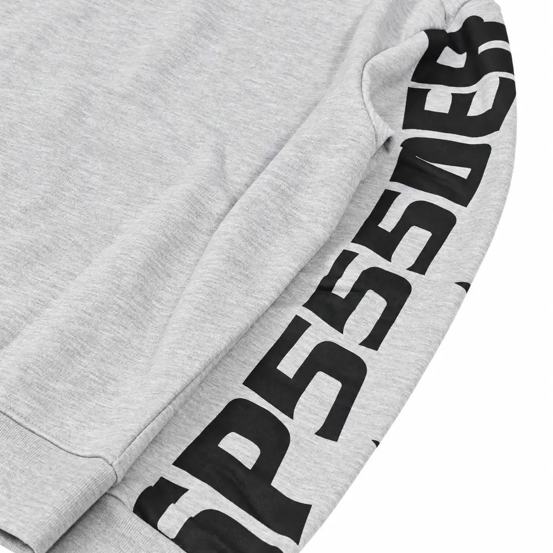 Sp5der zip hoodie grey 3/3