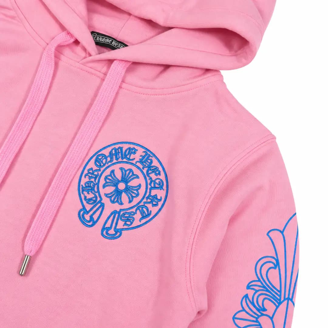 Chrome Hearts hoodie pink 3/3