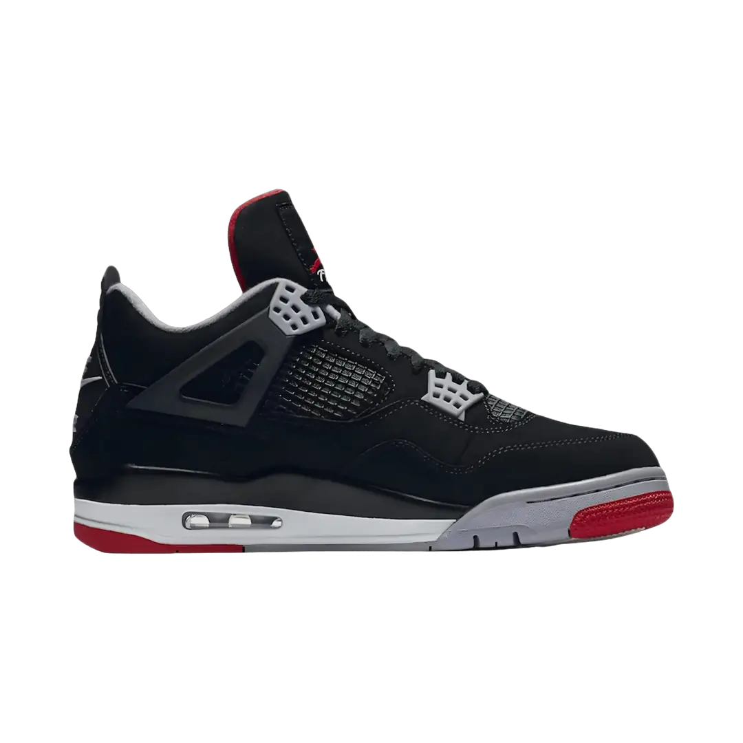 Nike Air Jordan 4 Retro Bred Reimagined black 1/6