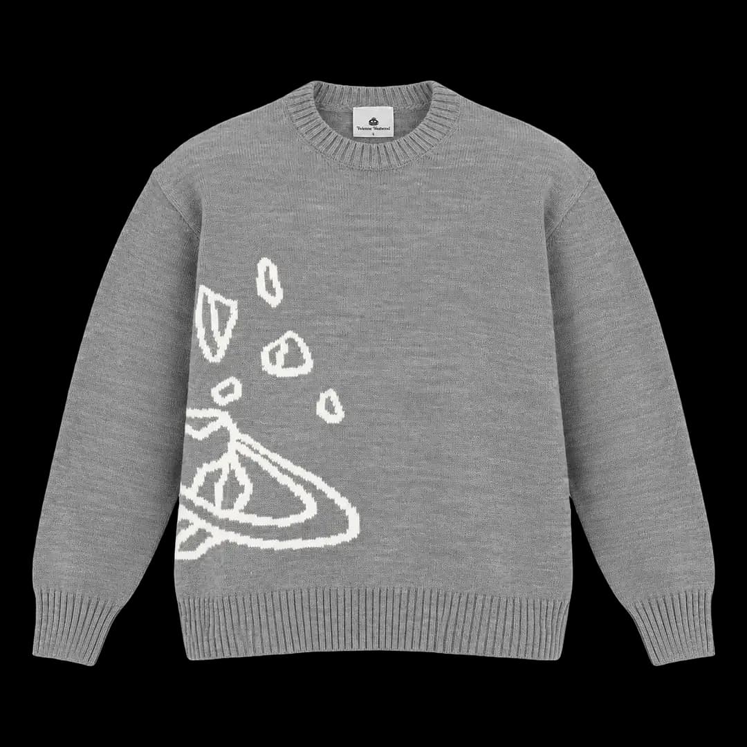 Broken Planet sweater grey